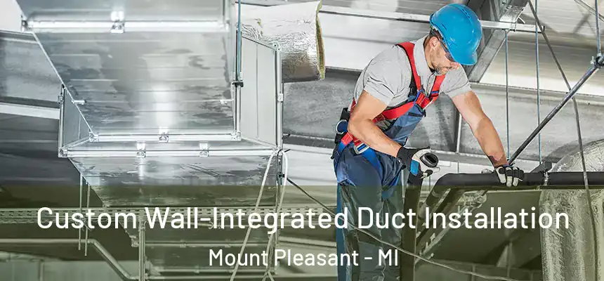  Custom Wall-Integrated Duct Installation Mount Pleasant - MI